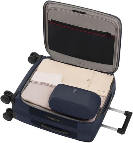 Victorinox Werks Traveler 7.0, Global Carry-On, 8-Wheel Softside Expandable Cabin Case, Navy Blue in Saudi Arabia