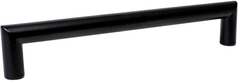 Rusticware 942BLK 7 in. Center Modern Round Cabinet Pull - Black in Saudi Arabia
