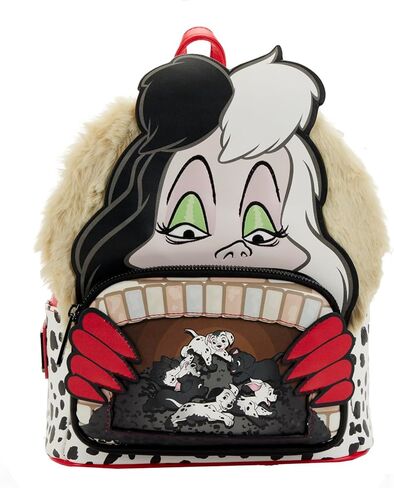 Loungefly Disney 101 Dalmatians Villains Scene Cruella MINI Backpack in Saudi Arabia