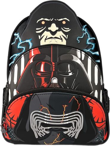 Loungefly Star Wars Villains حزام كتف قابل للتعديل بجيب ثلاثي in Saudi Arabia