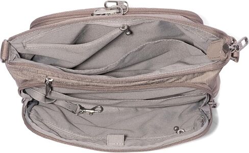 Securtex Anti-Theft Keepsake Crossbody - 9.8"x7"x1.9" Travel Safe Bag w/Locking Zippers, Slash-Resistant, RFID in Saudi Arabia