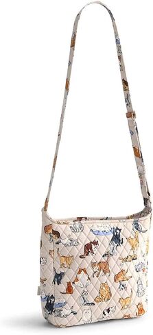 Essential Extra Large Crossbody in Cotton, A Cat's Life in Saudi Arabia