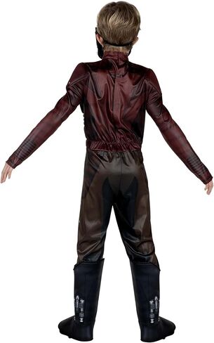 Jazwares Boy's Guardians of The Galaxy Star Lord Qualux Costume - Marvel Cosplay Jumpsuit with Mask in Saudi Arabia