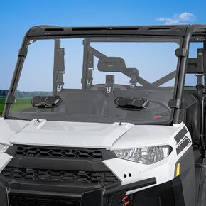 زجاج أمامي قابل للطي من KEMIMOTO متوافق مع Ranger 1000، UTV 2 في 1 زجاج أمامي قابل للطي متوافق مع Polaris Ranger XP 1000/ 1000 2017-2023 in Kuwait