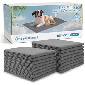منصات التبول للكلاب 31 "x55" منصات الكلاب كبيرة 40count 40count ، xxxxx pepy peal pads مقاومة للتسرب والمساواة الفائقة الكلب الأليف peet ، وسادات تدريب جرو القعادة القابلة للتصرف للقطط القطط الأرانب in Saudi Arabia