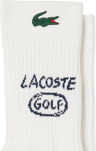 Lacoste mens Sport Bouclé Cotton Golf Socks in Kuwait