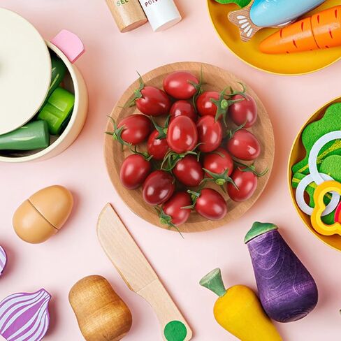 Artificial Cherry Tomatoes, 25 Pcs Simulation Cherry Tomatoes Fake Fruit Decoration for Home Kitchen Christmas Party Decor Photography Props in Saudi Arabia