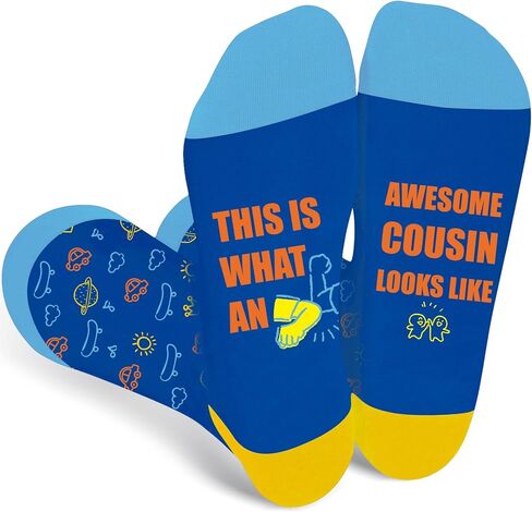 Gifts for Dad Son Uncle Brother Cousin Nephew,Christmas Gifts for Men,Birthday Gift for Him,Mens Novelty Socks in Saudi Arabia