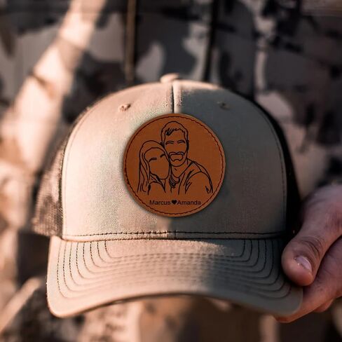 GODMERCH Personalized Couples Matching Hats, Custom Hat, Gifts for Couple Boyfriend Girlfriend Anniversary Valentine Day in Saudi Arabia
