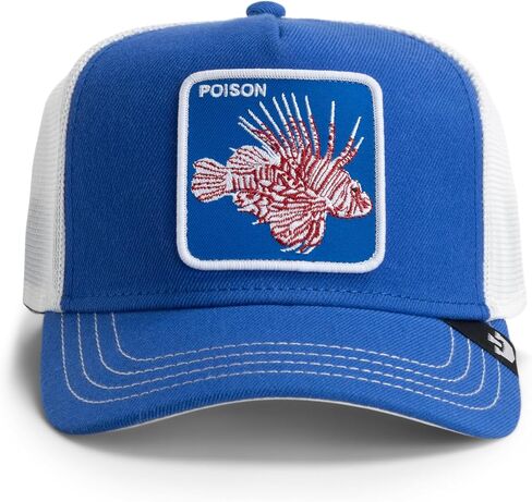 قبعة Goorin Lionfish Heat Trucker للرجال والنساء، أزرق ملكي، مقاس واحد، للجنسين in Saudi Arabia