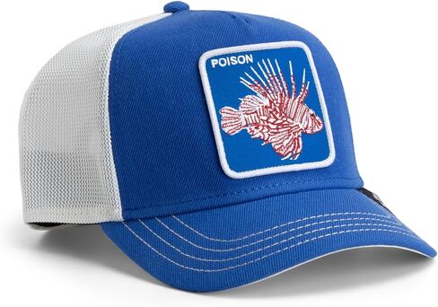 قبعة Goorin Lionfish Heat Trucker للرجال والنساء، أزرق ملكي، مقاس واحد، للجنسين in Saudi Arabia