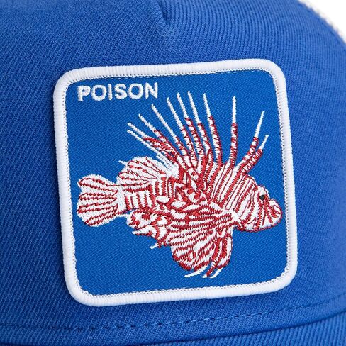 قبعة Goorin Lionfish Heat Trucker للرجال والنساء، أزرق ملكي، مقاس واحد، للجنسين in Saudi Arabia