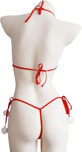 JasmyGirls Sexy Christmas Red Bra and Panty Sets Santa Lingerie for Women in Saudi Arabia
