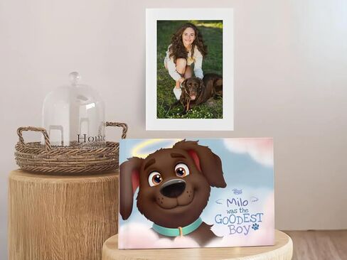 Personalized Tribute Gift for Dogs | The Goodest Boy | Hooray Heroes in Saudi Arabia