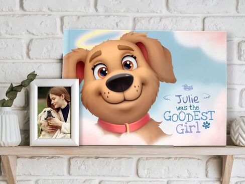 Personalized Tribute Gift for Dogs | The Goodest Boy | Hooray Heroes in Saudi Arabia