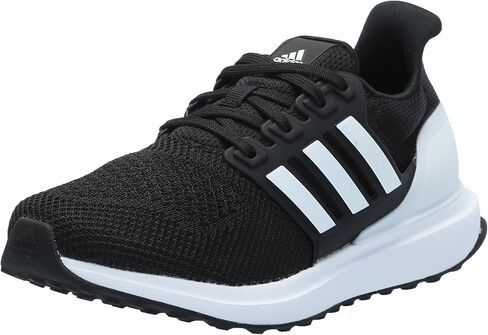 حذاء رياضي adidas UBounce DNA، أبيض/أبيض/أسود، 2 مقاس أمريكي للأطفال الصغار in Kuwait