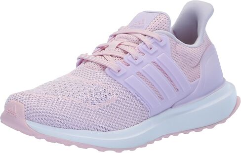 حذاء رياضي adidas UBounce DNA، أبيض/أبيض/أسود، 2 مقاس أمريكي للأطفال الصغار in Kuwait