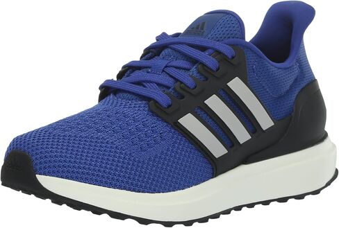 حذاء رياضي adidas UBounce DNA، أبيض/أبيض/أسود، 2 مقاس أمريكي للأطفال الصغار in Kuwait