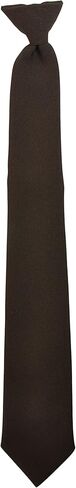 HWC 3" Police and Security Pullaway Clip on Neckties (18", Brown) in Saudi Arabia