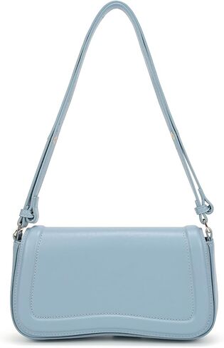 حقيبة كتف GEMIU للنساء محفظة كروس من الجلد النباتي مع سحاب صغير بمقبض هوبو حقيبة يد صغيرة ريترو in Kuwait