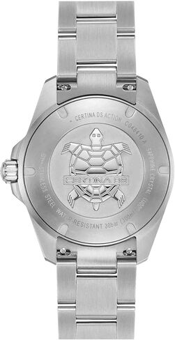 Certina, Mens, DS Action Gent, 40, mm, Steel, Quartz, Precidrive, Watch, Green, Steel, C0484101109100 in Saudi Arabia