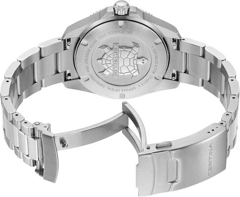 Certina, Mens, DS Action Gent, 40, mm, Steel, Quartz, Precidrive, Watch, Green, Steel, C0484101109100 in Saudi Arabia