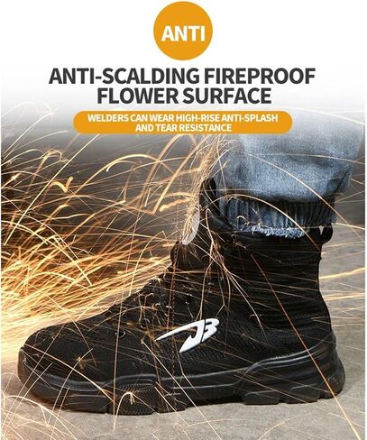 fayengan Unisex Steel Toe Cap Safety Ultra Lightweight Breathable Work Trainer Shoes Sport Sneaker Safety Shoes Men Women (Color : Black, Size : 10 US) in Saudi Arabia
