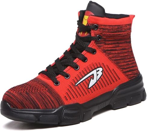 fayengan Unisex Steel Toe Cap Safety Ultra Lightweight Breathable Work Trainer Shoes Sport Sneaker Safety Shoes Men Women (Color : Black, Size : 10 US) in Saudi Arabia