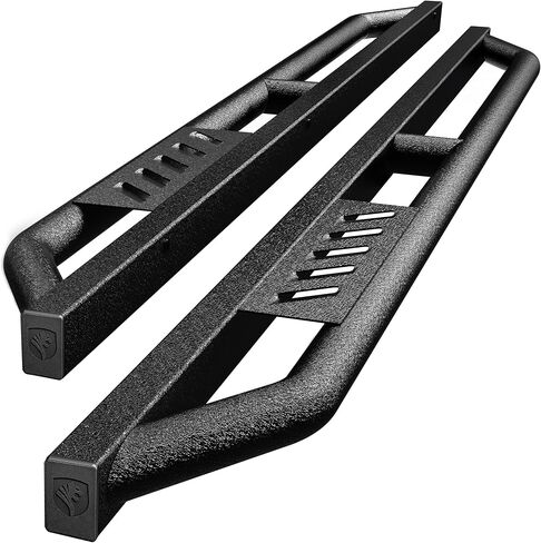 Tyger Auto Trax Side Steps Compatible with 2024-2025 Toyota Tacoma (Fits Hybrid) | Double Cab | TG-TX7T29678 | Textured Black Drop Step Rail Running Board in Kuwait