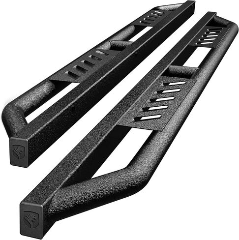 Tyger Auto Trax Side Steps Compatible with 2024-2025 Toyota Tacoma (Fits Hybrid) | Double Cab | TG-TX7T29678 | Textured Black Drop Step Rail Running Board in Kuwait