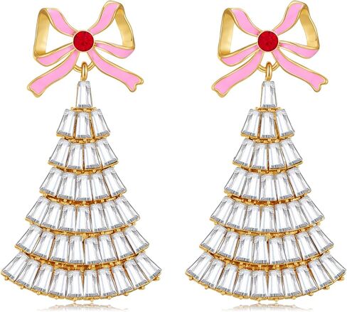 LILIE&WHITE Christmas Earrings for Women With Dangle Earring Christmas Holiday Season Jewelry Gift in Saudi Arabia