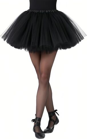 Tutus for Women 3 Layered Tulle with Linning Tutu Skirt Running Skirts Rave Costume Tutu Dance Skirt in Saudi Arabia