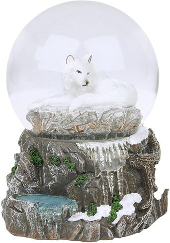 Nemesis Now Guardian of The North Snow Globe,Grey (LP) 14.5cm in Saudi Arabia