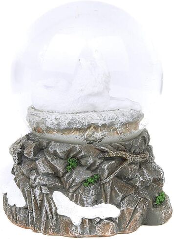 Nemesis Now Guardian of The North Snow Globe,Grey (LP) 14.5cm in Saudi Arabia