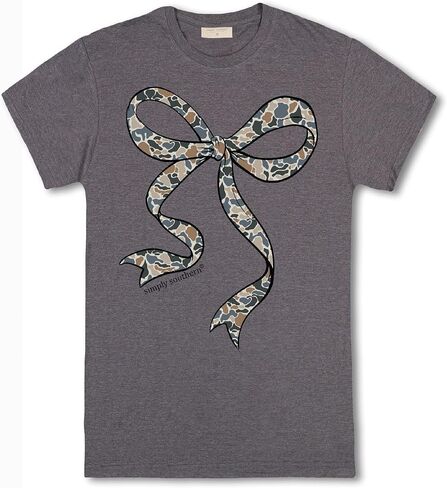 Simply Southern Camo Old - Bow - Youth T-Shirt in Saudi Arabia