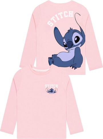 Disney Lilo and Stitch Shirt, Stitch Shirts for Girls, Cotton Girls Shirts in Saudi Arabia