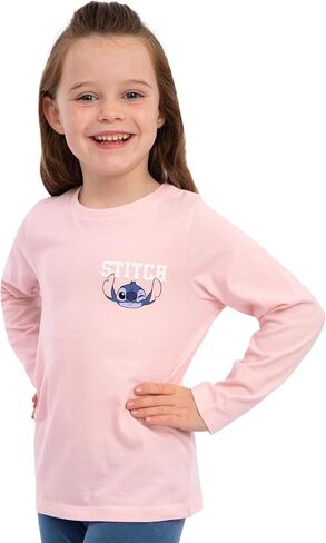 Disney Lilo and Stitch Shirt, Stitch Shirts for Girls, Cotton Girls Shirts in Saudi Arabia