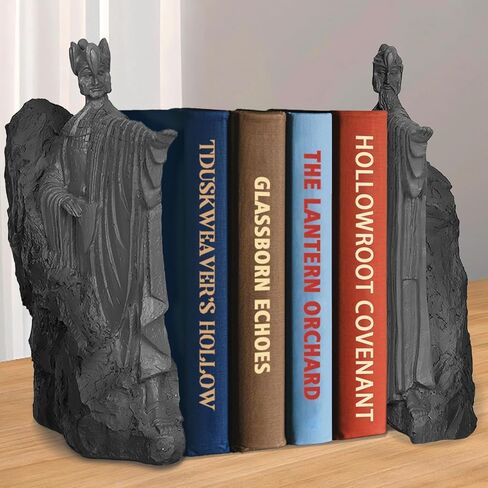نهايات كتب كبيرة من الراتنج المزخرف - مقسم كتب غير قابل للانزلاق مقاس 9.5 بوصة، للقراء وهواة الجمع، للاستخدام المنزلي والمكتبي in Saudi Arabia