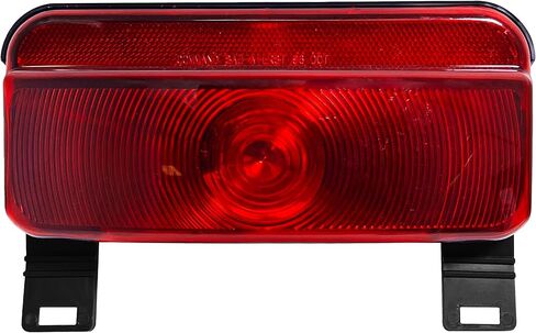 Command Electronics OEM 12V Incandescent RV & Trailer Tail Light – Made in USA – Brake Light with Built-in Reflector – Black Trim – 1-Pack in Kuwait