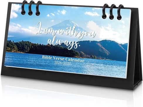 Small Desk Calendar 2025-2026, Aesthetic 2025 Desk Calendar - 6.8" x 3.7" - Runs From January 2025 Until December 2026, 24 Months Mini Desktop Calendar for School, Home and Office Supplies in Kuwait