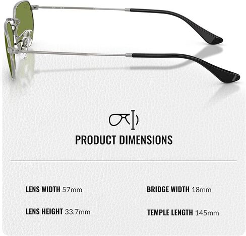 نظارات شمسية Ray-Ban RB3947 مربعة الشكل للرجال والنساء مع مجموعة نظارات RAYBAN الرسمية - تصميم كلاسيكي خالد in Kuwait