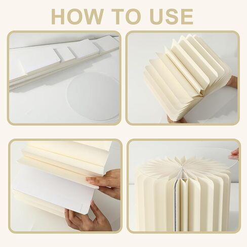 JarThenaAMCS 5Pcs Cylinder Stand for Party Round Cake Pedestal Stands with Acrylic Plates Foldable Cardboard Column Tables for Valentine's Day Anniversary Birthday Baby Shower Wedding Display Decoration in Saudi Arabia