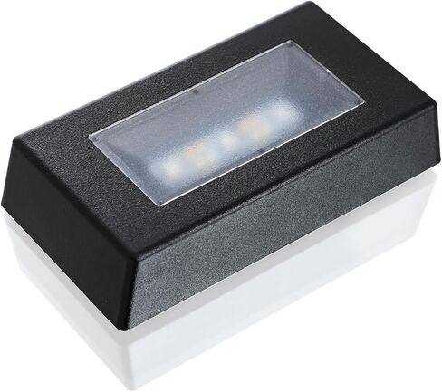 HAN'S LASER LED Light Base for 3D Crystal Photo, Colorful Lighted Display Stand, Suitable for Glass Crystal Artwork,Holiday Party Decoration (Small Square) in Saudi Arabia