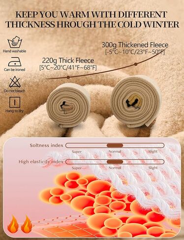 Buauty Fleece Lined Tights Sheer for Women-Fake Translucent Thermal Leggings High Waist Thick Warm Pantyhose for Winter in Saudi Arabia
