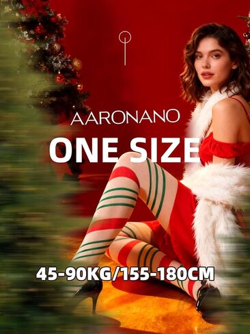 Christmas Striped Tights for Women,80D Opaque Striped Pantyhose for Halloween in Saudi Arabia
