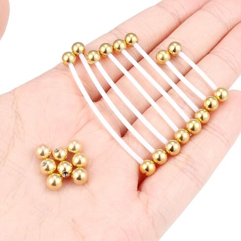 Hoeudjo Pregnancy Belly Rings Maternity Belly Button Rings Plastic Long Bar Navel Ring for Maternity Sport Pregnant Women Different Length 18/32/35/38mm Ball Size 5mm in Saudi Arabia