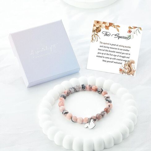 ARHTF Squirrel Bracelet for Women Squirrel Gifts for Squirrel Lover Squirrel Jewelry Birthday Gifts Christmas Gifts in Saudi Arabia