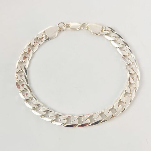 Stylish Cuban Link Hand Chain Bracelet | Silver & Gold Plated in Saudi Arabia