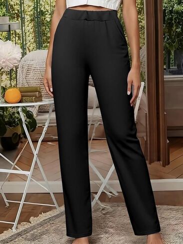 Women's Wide Leg Sweatpants Baggy Y2K High Waisted Joggers Fall Fashion Clothes with Pockets 2026 in Saudi Arabia