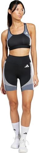حمالة صدر Powerreact Train 3-Stripes متوسطة الدعم للسيدات من Adidas in Saudi Arabia